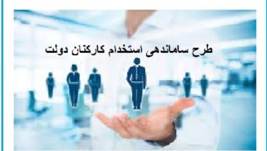 طرح ساماندهی کارکنان دولت